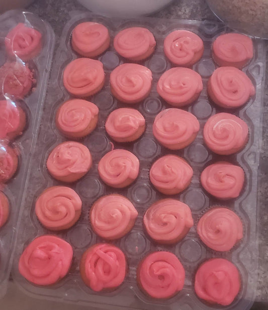 Strawberry cupcakes