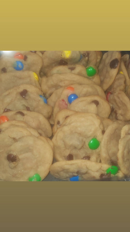 M&m chocolate chip cookies